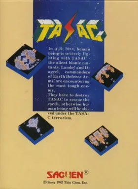 Tasac (Asia) (Ja) (Unl) box cover back